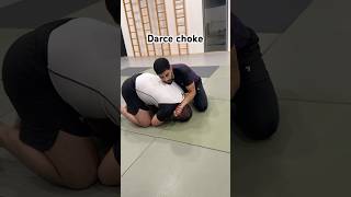 Darce choke bjjbjjlifestylegrapplingmmajiujitsumartialartsnogisubmissiongrapplersfinest [upl. by Waly]