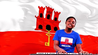 Anthem of Gibraltar  Gibraltar Anthem  Played By Elsie Honny [upl. by Llered742]