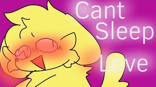 Cant Sleep Love Animation Meme Flipaclip Gift for QueenPomeranian [upl. by Aihsa453]