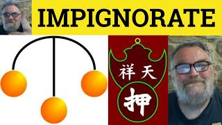 🔵 Impignorate Meaning  Pignorate Defined  Impignorated Examples  Formal English  Impignorate [upl. by Ledairam]