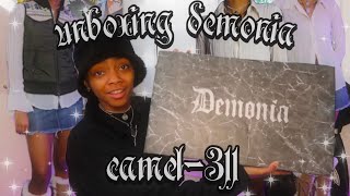 unboxing the demonia camel311 ⌒▽⌒☆  styling [upl. by Schonthal]