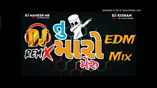 Tu Maro Meru  Naresh Kanodia 🎵🔊 GujaratiSongMix  Dj તું મારો મેરુ NEW SONG [upl. by Sixela]