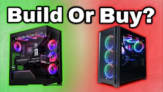 Prebuilt vs Custom Build in 2024 [upl. by Ress286]