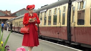 Oh What a Lovely War Weekend  The Severn Valley Railway 1940s Weekends 2019 [upl. by Livvi]