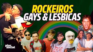 ROQUEIROS e ÍDOLOS DO POP ROCK que saíram do armário e se assumiram gays e lésbicas  Cantores LGB [upl. by Boony]