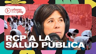 quotEl Garrahan se está muriendoquot Marcha y RCP a la salud pública frente a Casa Rosada DeAcáEnMás [upl. by Tamera]