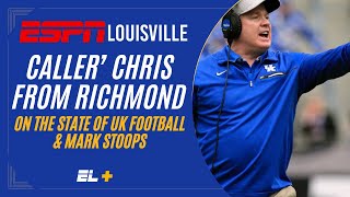 Caller Chris From Richmond on the state of Kentucky Football amp Mark Stoops [upl. by Zara]