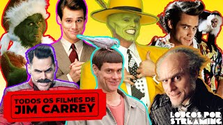 TODOS OS FILMES DE JIM CARREY All Jim Carreys Movies [upl. by Okihcas374]