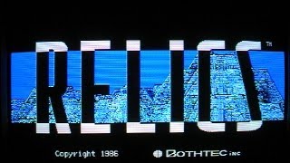 MSXMSX2X1PC88SRX68版 レリクス各機種オープニングデモ RELICS OPDEMO PART1 [upl. by Semela349]