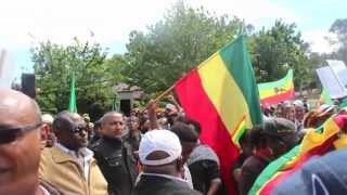 Anti Saudi Protest at the Saudi Arabia Embassy in Canberra Australia [upl. by Mcclenaghan395]