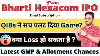 Bharti Hexacom IPO Allotment Chances amp More  Bharti Hexacom IPO GMP Today  IPO GMP SMT [upl. by Eislrahc]