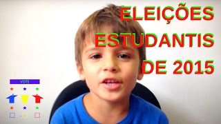 Eleições Estudantis de 2015 [upl. by Holtorf358]