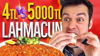 4TL Lahmacun vs 5000TL Lahmacun SonradanGörme [upl. by Amjan]