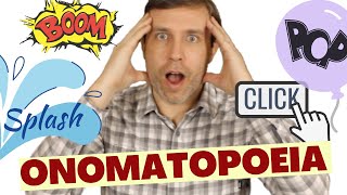 Useful Vocabulary to Talk About Sounds  ONOMATOPOEIA 🔊 [upl. by Ynohtnacram484]