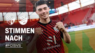 Stimmen nach FC Ingolstadt 04 vs SV Sandhausen [upl. by Tirrell]