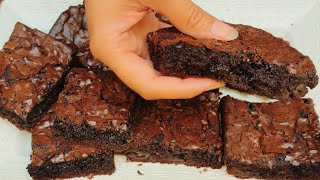 The Best Fudgy Brownie Recipe  Chocolate Brownies  Lifestyle with Fatima  Perfect Fudgy Brownies [upl. by Baldwin]