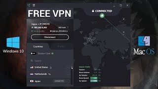 Best amp The Fastest Free VPN 2019 Mac amp Windows PC Free Unlimited VPN [upl. by Athenian]