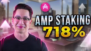 This is the most profitable AMP coin STAKING ever 🚀 stake AMP crypto [upl. by Ydahs]