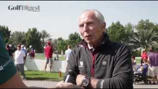 Abu Dhabi HSBC Golf Championship Peter German Interview [upl. by Elidad]