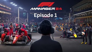 A Fresh Face  F1 Manager 2024 Episode 1 [upl. by Olwena]