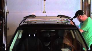 Mini Cooper Roof Rack Installation [upl. by Atiek]