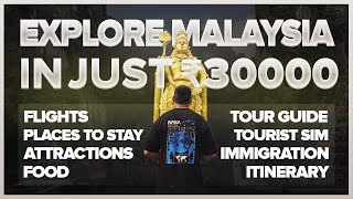 Cheapest Malaysia Travel Itinerary For Indians [upl. by Alemak968]