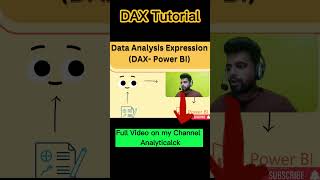 Power BI DAX Tutorial  How to use DAX Functions with Examples  Beginners  Power BI  DAX shorts [upl. by Olney]