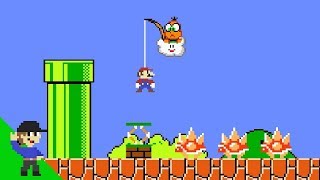 Super Mario vs Kirby with healthbars [upl. by Airpal21]