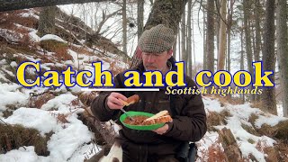 Catch and cook in the Scottish highlands [upl. by Adnahcal779]