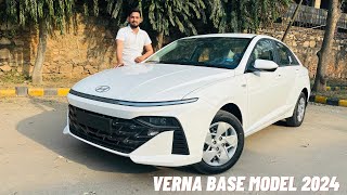 Only 11 lakh Unveiling the 5Star Queen New Verna Ex 2024 [upl. by Nitsua]