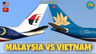 Malaysia Airlines VS Vietnam Airlines Comparison 2020 [upl. by Nolra]