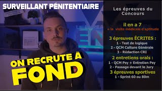 Devenir surveillant pénitentiaire  LE CONCOURS  cest facile [upl. by Olivia]