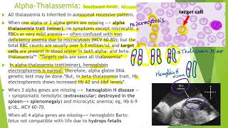 Hematology in 10 min Hemoglobinopathy ampThalassemia [upl. by Eerrehc]