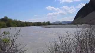 Armenian Turkish border Araxes river April 14 2015 [upl. by Jeanine]