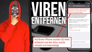 iPhone Viren entfernen REMAKE 2022 [upl. by Aleahcim770]