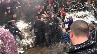 Ashbourne Royal Shrovetide Football  Ash Wednesday play [upl. by Broddy]