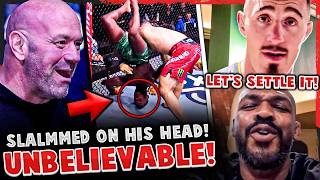 REACTIONS to Belal Muhammad BEATING Leon Edwards FOOTAGE Tom Aspinall amp Jon Jones UFC 304 [upl. by Jegar813]