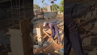 como fazer pilar de concreto passo a passo pedreiro construção obra reforma [upl. by Hyps32]