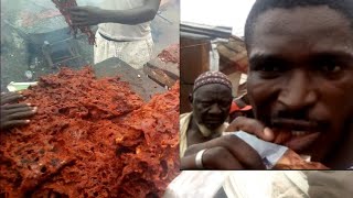 Best kilishi productionhow to prepare kilishi locally Nigeria beef jerky kilishi technology [upl. by Isiad22]