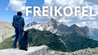 Monte Freikofel da Timau  Passo monte croce Carnico  trekking FVG [upl. by Aiak]