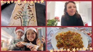 VLOGMAS 17 Mai fare progetti e albero di sfoglia alla Nutella [upl. by Namzaj]