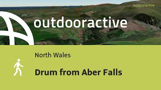 hike in North Wales Drum from Aber Falls [upl. by Melessa892]