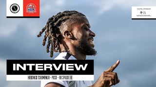 INTERVIEW  Kabongo Tshimanga post  AFC Fylde H 24th February 2024 [upl. by Hirai]