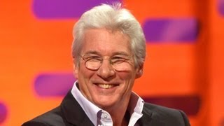 Richard Gere gets recognised in unlikely places  The Graham Norton Show  BBC One [upl. by Hercule778]