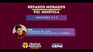 Repaso Morado Psicología Genética Unidades 4 y 5 [upl. by Moe922]