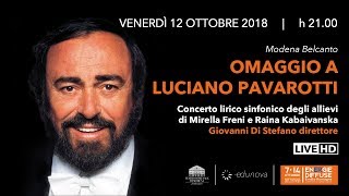 OMAGGIO A LUCIANO PAVAROTTI  live streaming [upl. by Fredia]