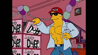 Simpson 15x17 Duffman repartiendo Lady Duff [upl. by Jamie221]