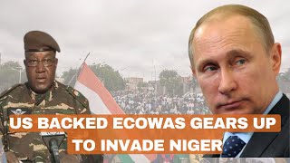 Breaking US BACKED ECOWAS GEARS UP TO INVADE NIGER│ Frontpage REVIEW [upl. by Ilario861]