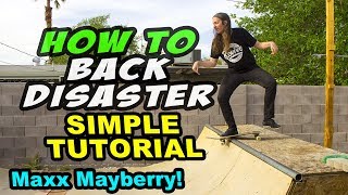 Tutorial BACKSIDE DISASTER How To [upl. by Cory]