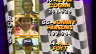 INDY 500 1983  TIME TRIALS  POLE DAYBUMP DAY [upl. by Bagger]